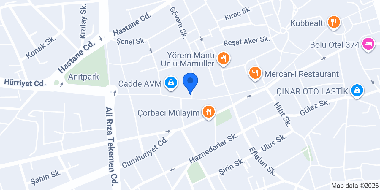 Fırça Kuaför konumu