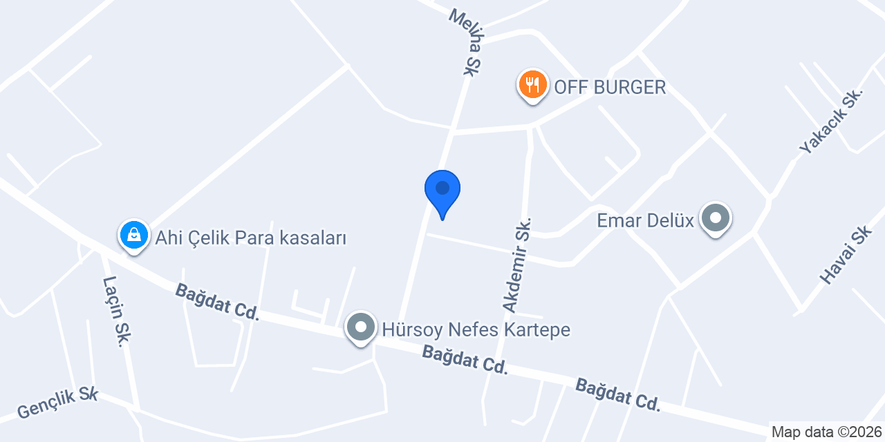 EYM Mobilya İnşaat konumu