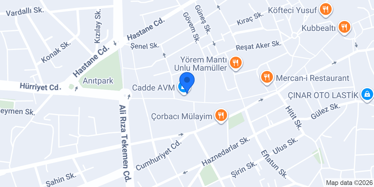 Kapar Ev Tekstili konumu
