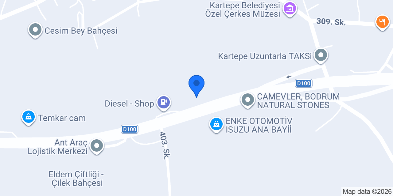 Motor Burda Depo konumu