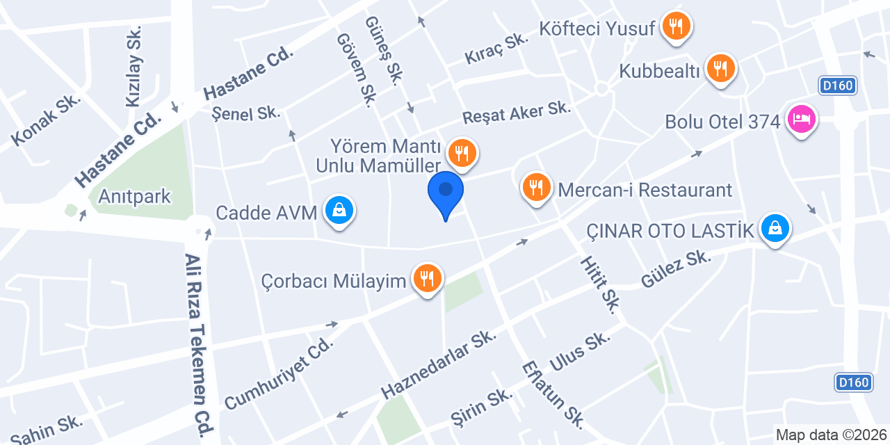 Pilavcı İbo Bolu konumu