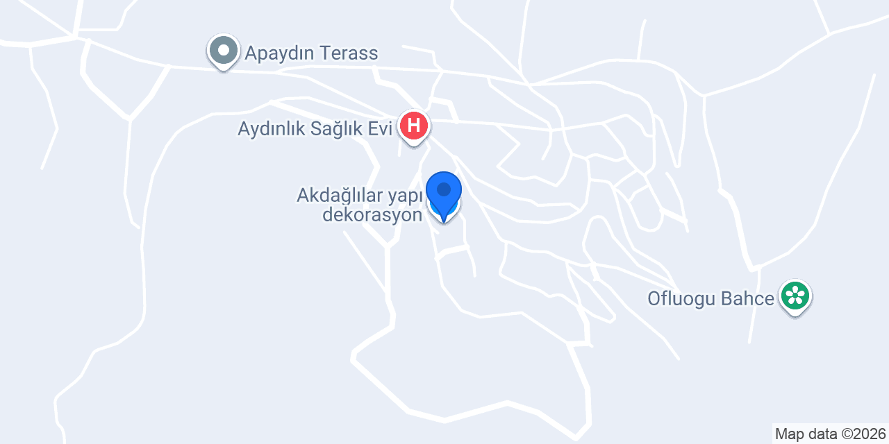 Akdağlılar yapı dekorasyon konumu