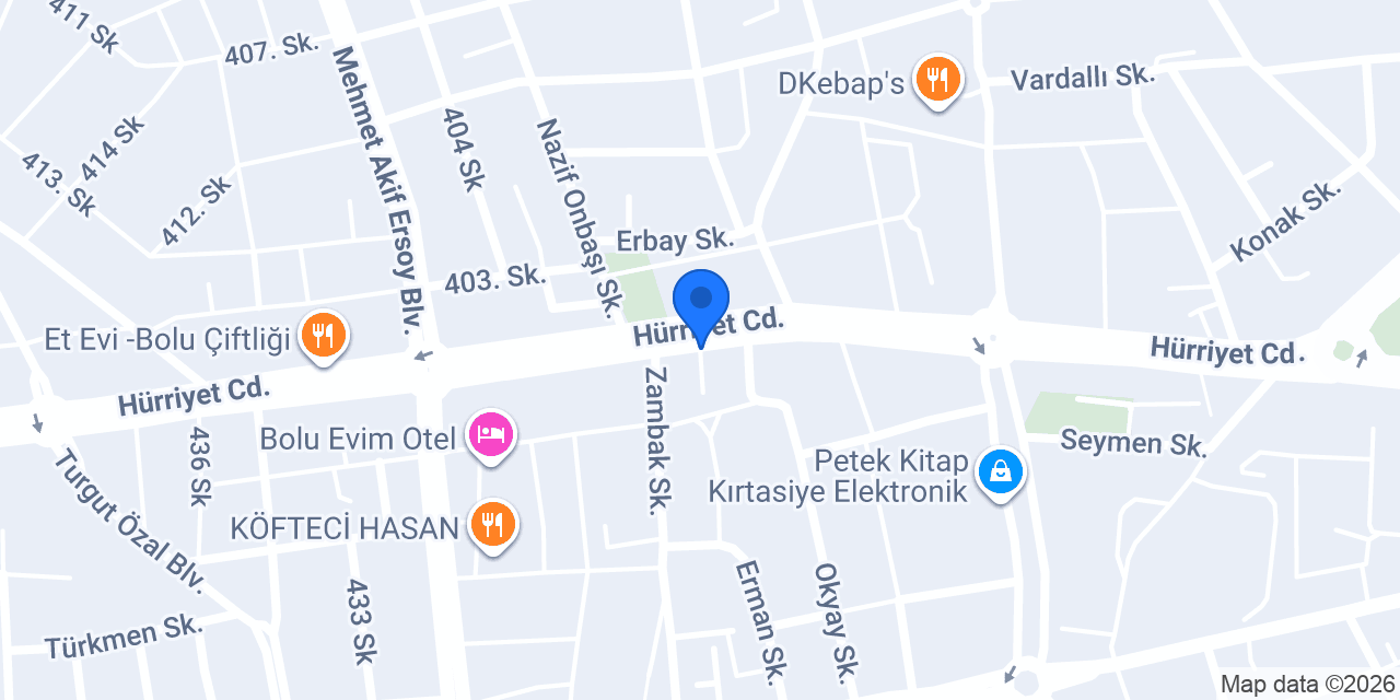 Güvence Emlak konumu