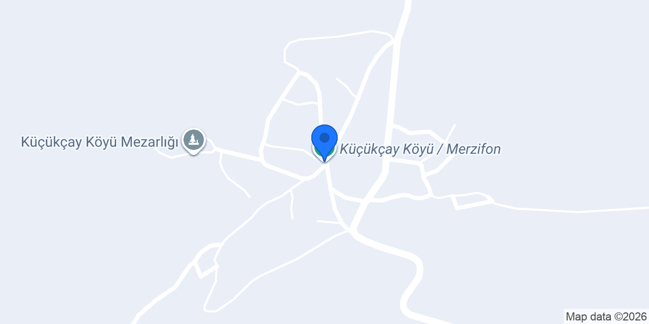 Küçükçay Köyü / Merzifon konumu