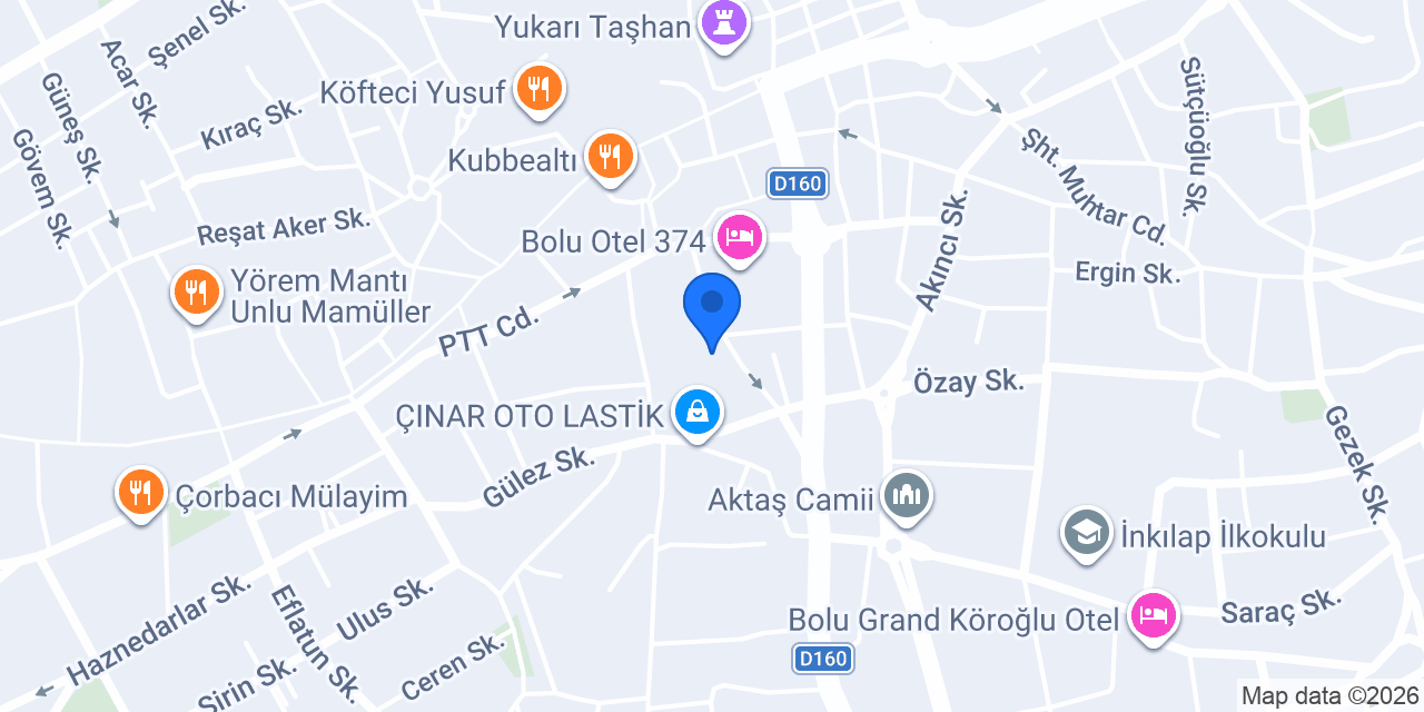 Arçelik Lokali konumu