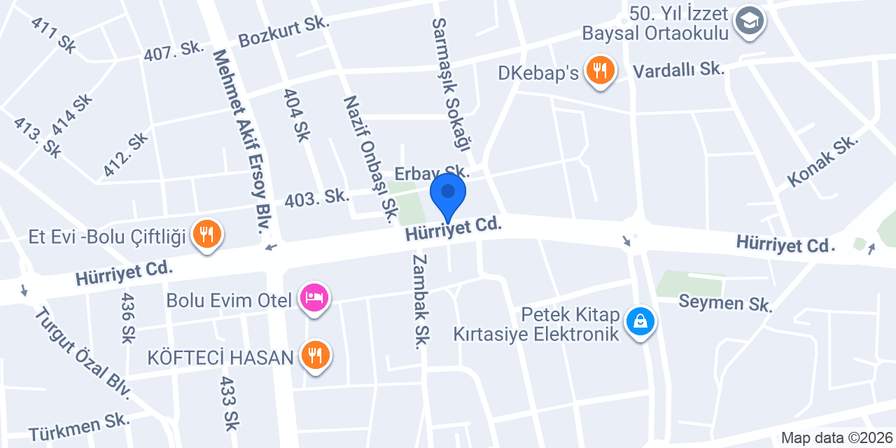 HAMZABEY DÖNER konumu