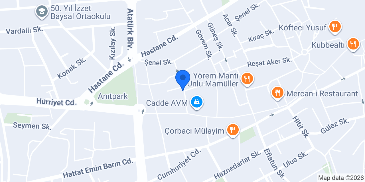 ARDİLLA CAFE BİSTRO konumu