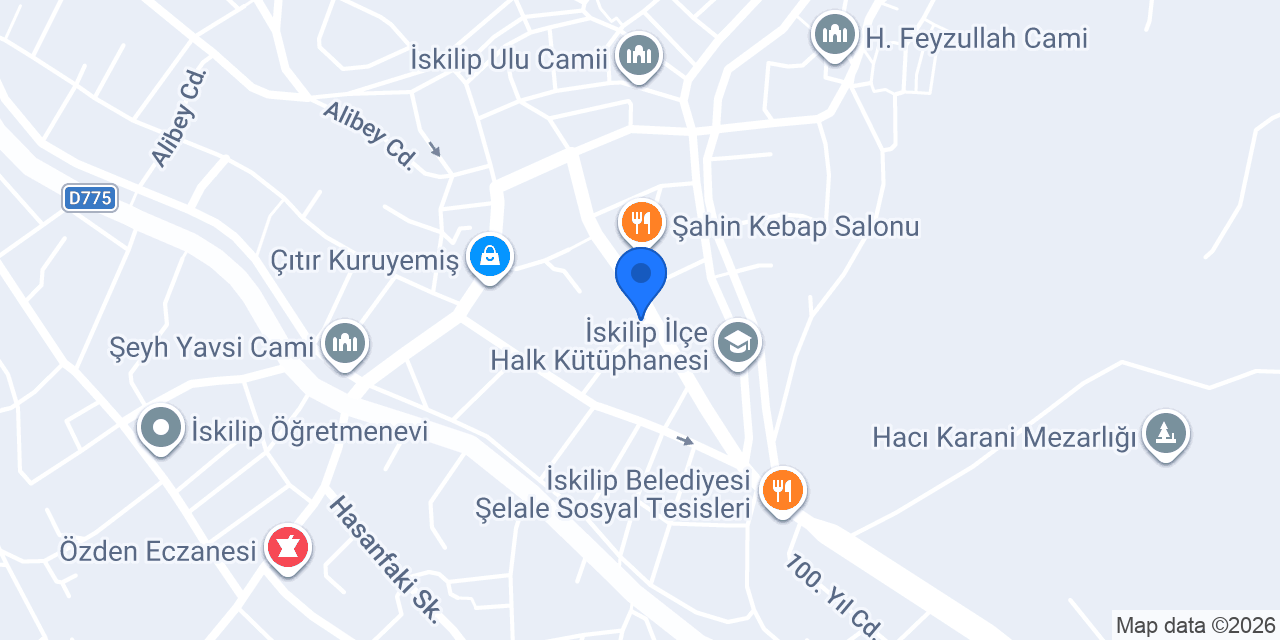 Milangaz Güven Ticaret konumu