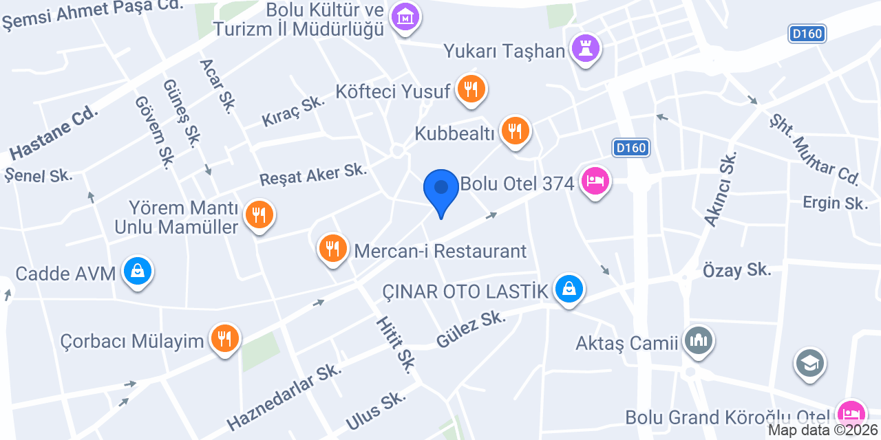 Kebapçıdayı konumu