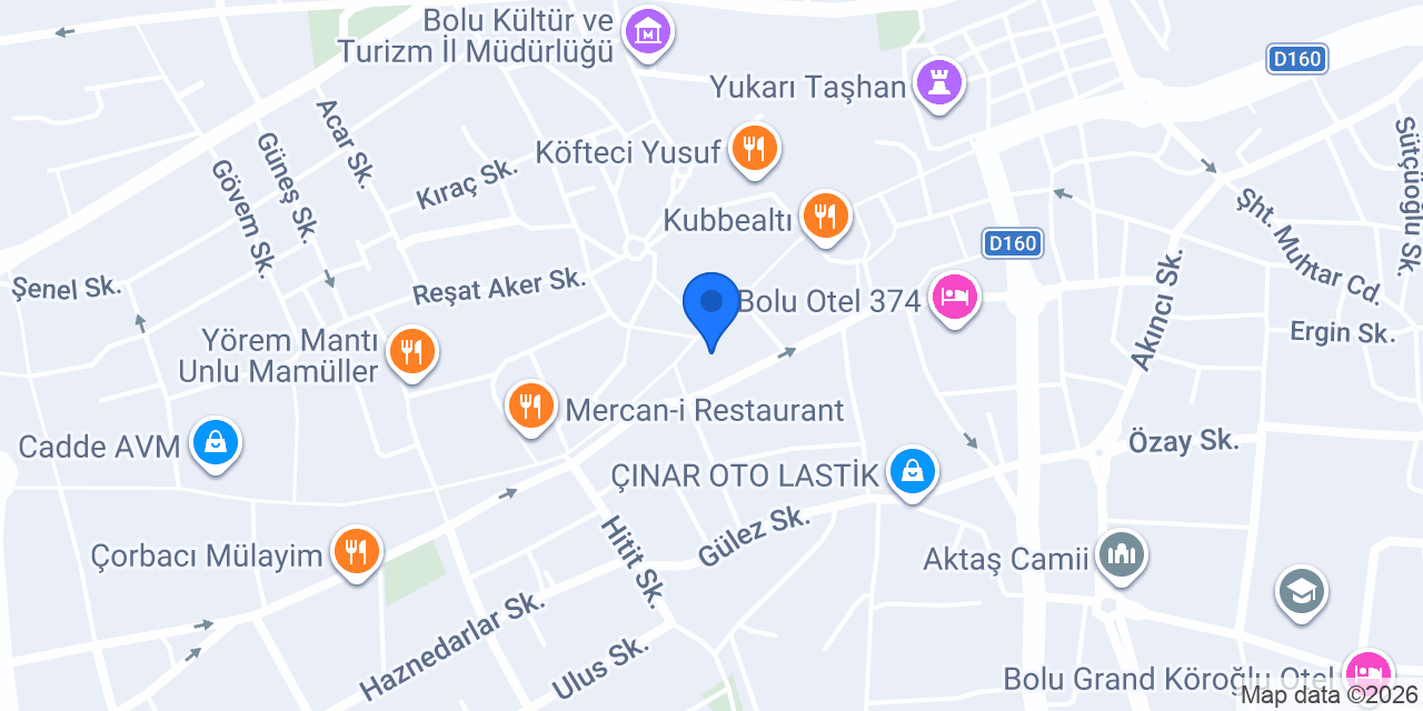 Abant Döviz Exchange Office konumu
