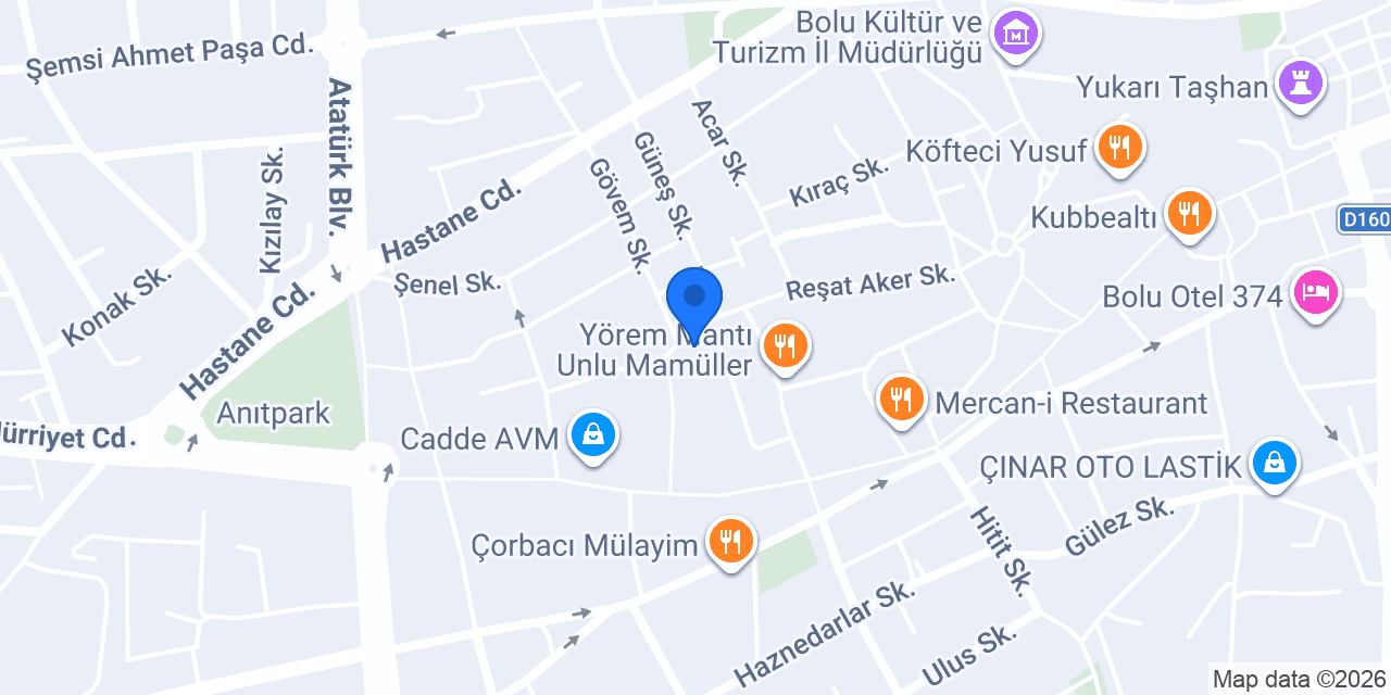 Eczane Parla konumu