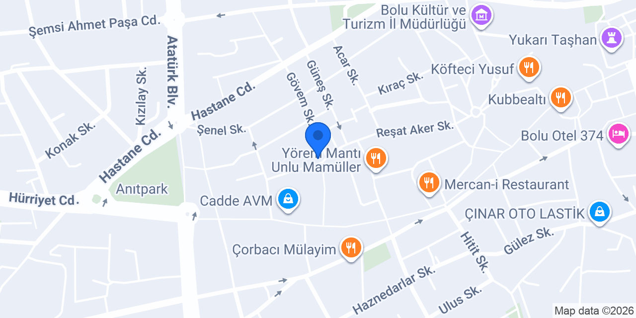 BLUE MAKARİNA konumu