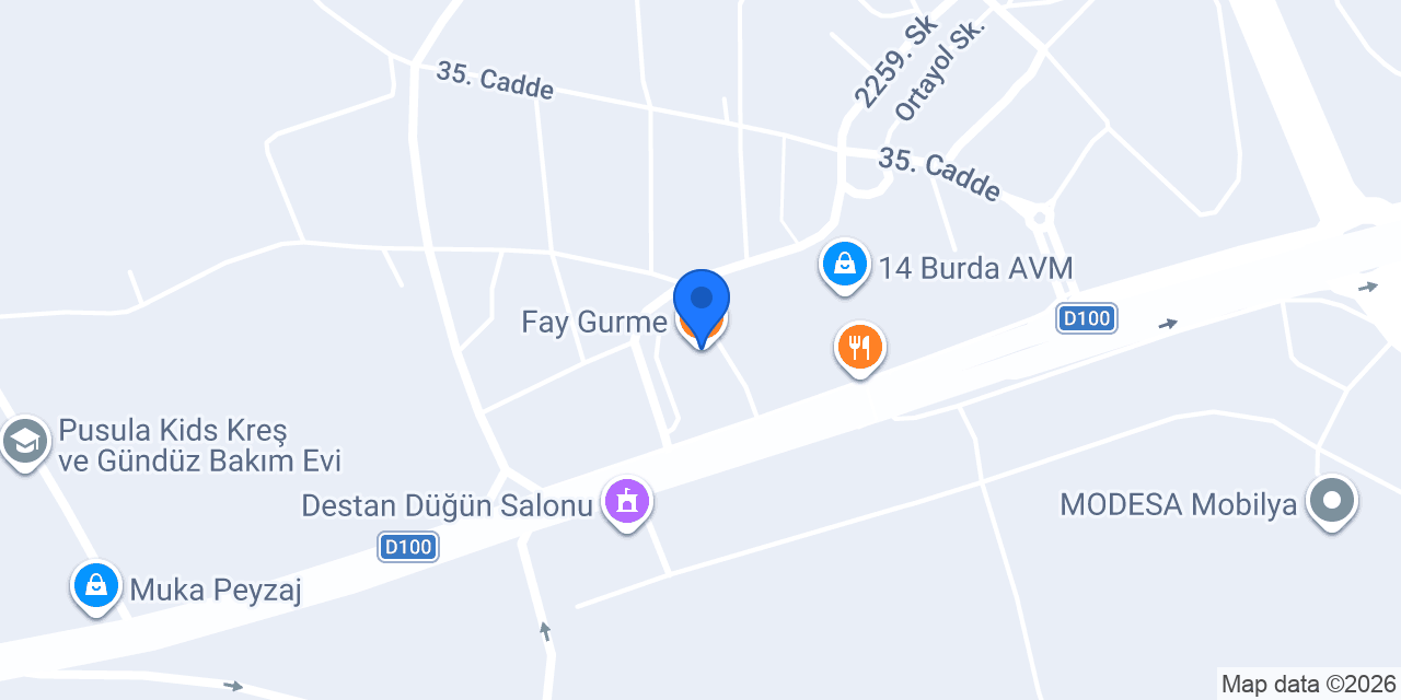 Fay Gurme konumu