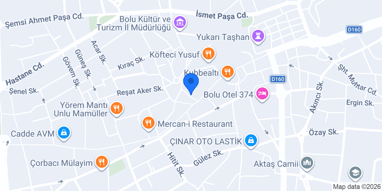 AYDEMİR HUKUK BÜROSU konumu