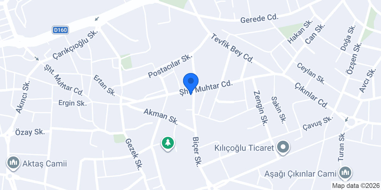 Durak Mobilya konumu