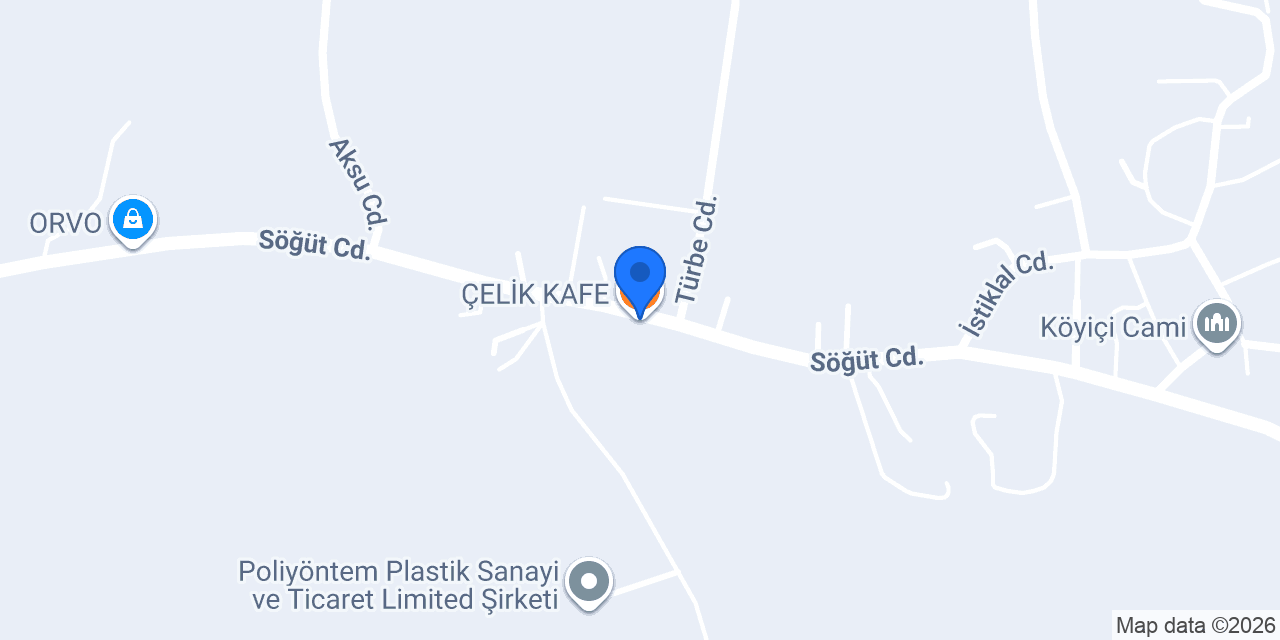 ÇELİK KAFE konumu