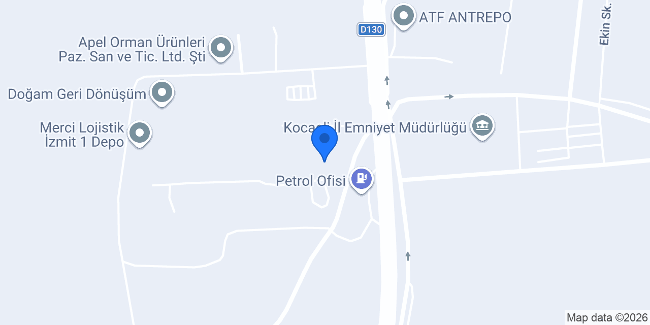 Kalibre Boru San.ve Tic.A.S. konumu