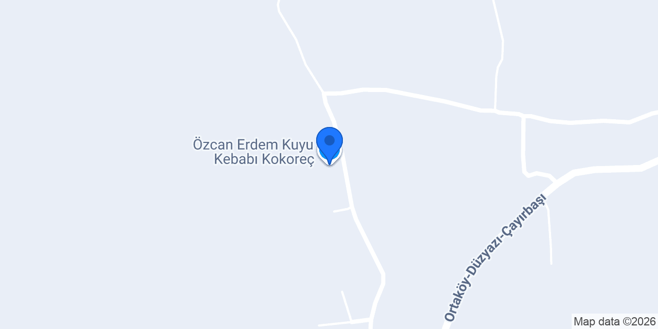Özcan Erdem Kuyu Kebabı Kokoreç konumu