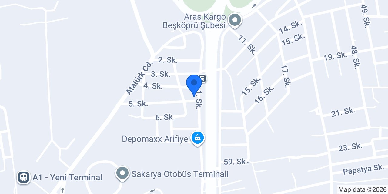 Dolaş Civata konumu