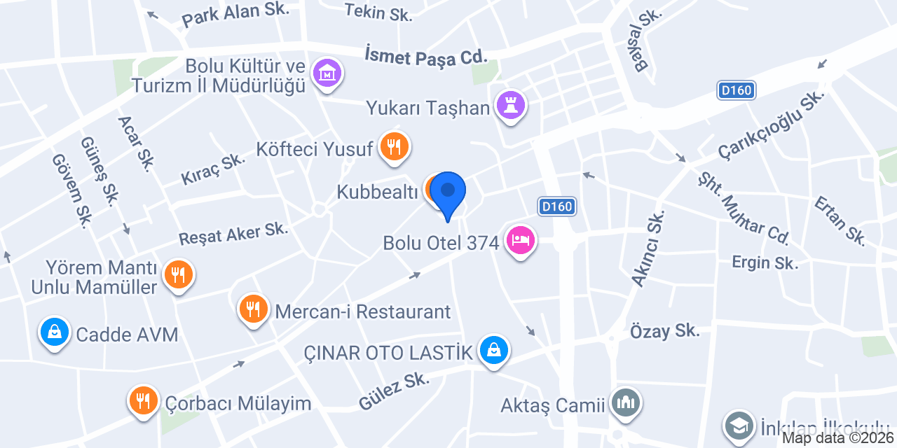 Burak Hukuk Bürosu konumu