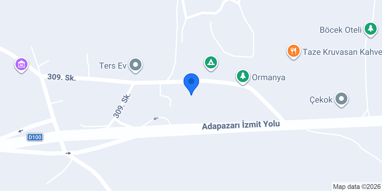 Parq Ormanya Resort konumu