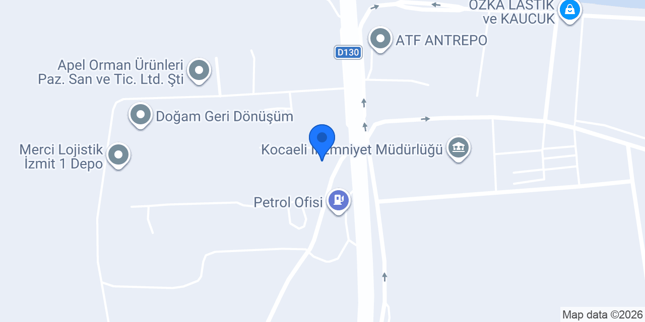 Arden Palet konumu