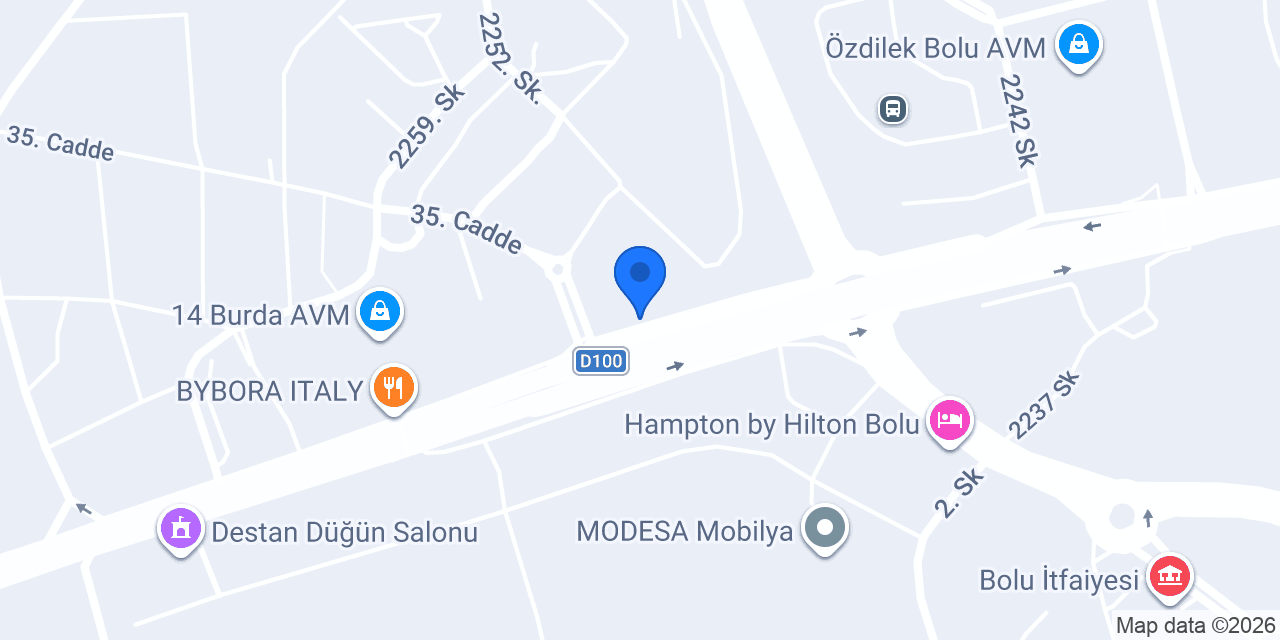 Start Oto Lastik konumu