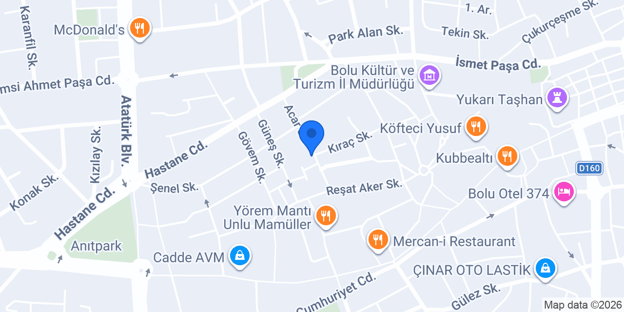 Aydoğdu Suit konumu