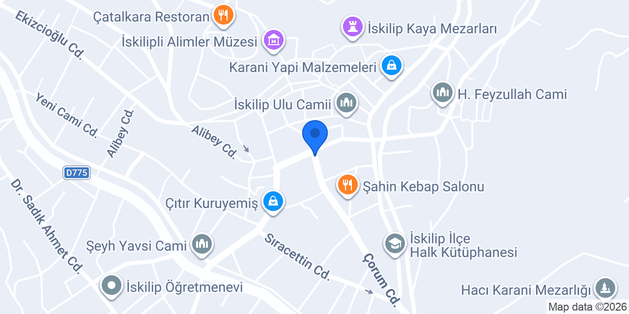 Şifa Eczanesi - Ecz. Hamdi Kartal konumu