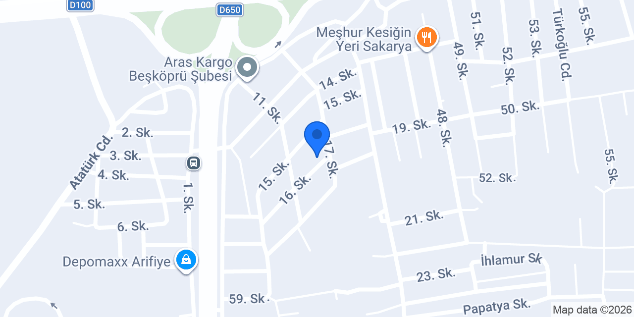 Türkmen Boya konumu