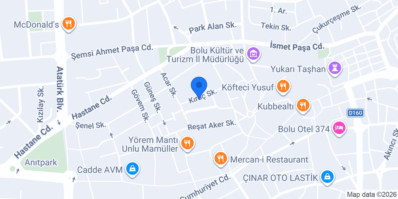 Abaküs Akademi konumu