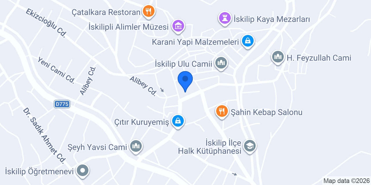 Derman Eczanesi konumu
