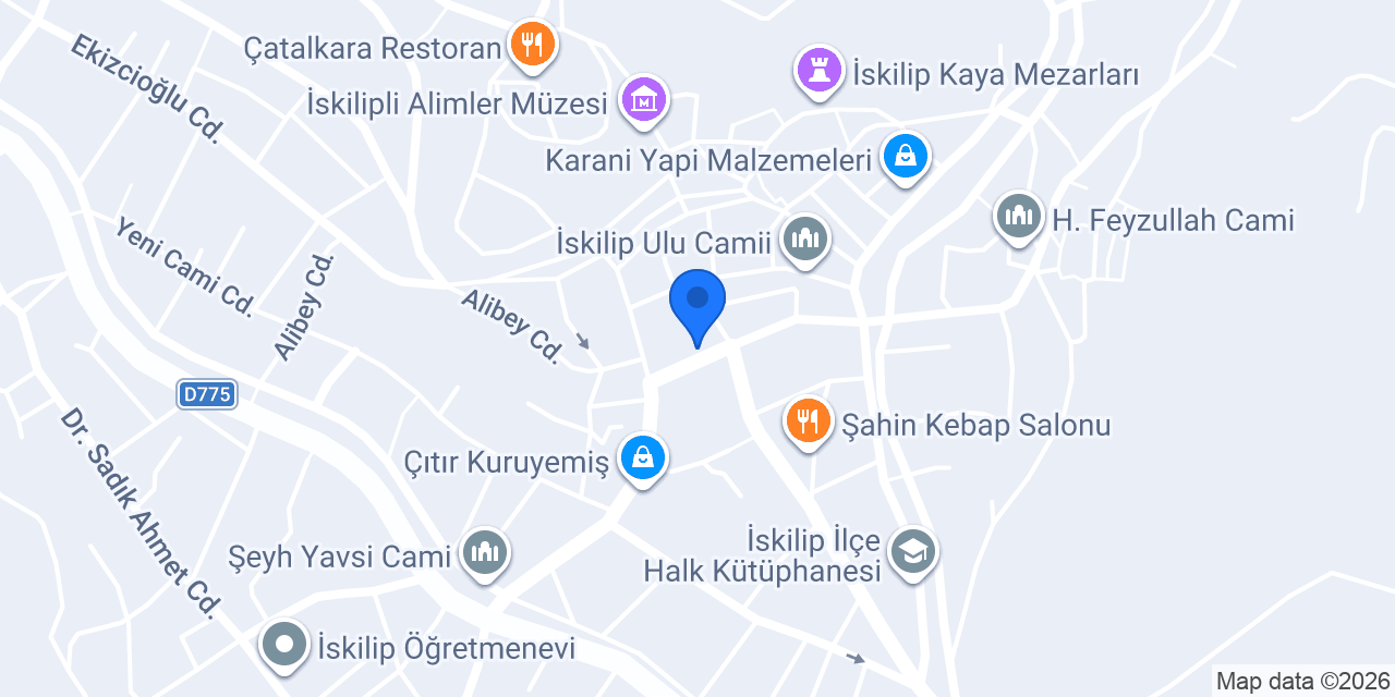 Eser Kuyumculuk konumu