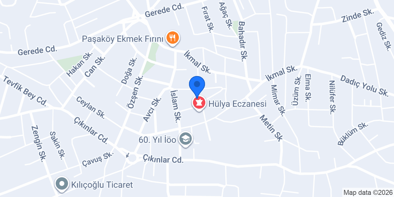 Çamlıbel Eczanesi konumu