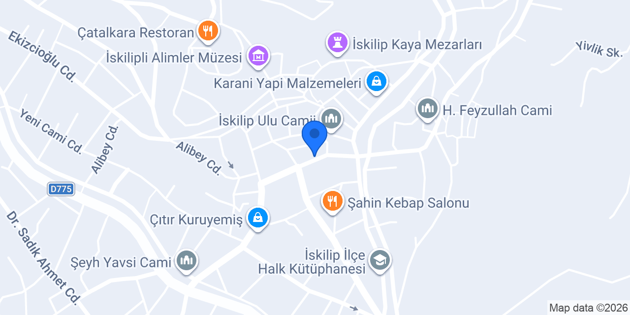 Aygaz Tüp Bayisi konumu