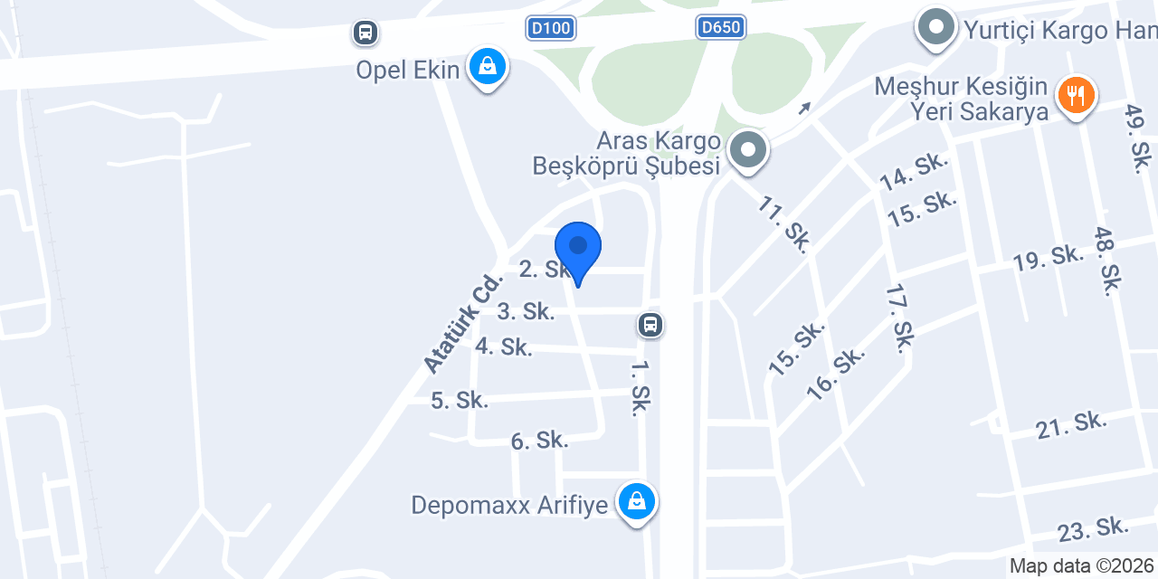 Zafer Reklam konumu