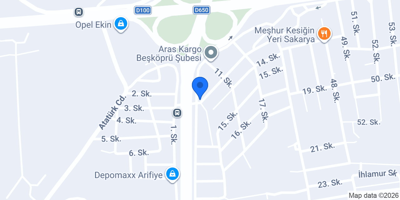 Dost Makina konumu
