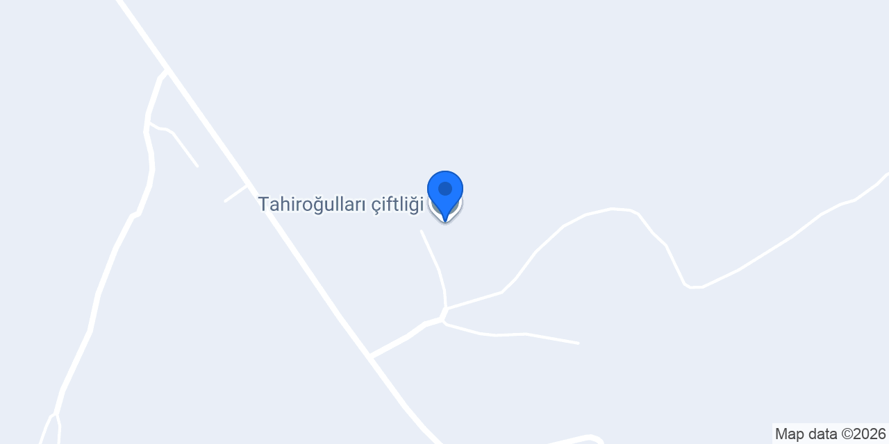 Tahiroğulları çiftliği konumu