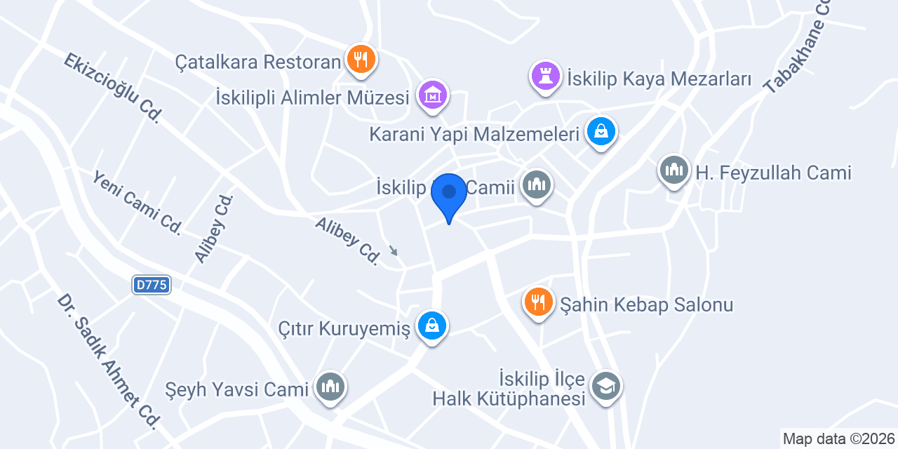 Cengiz kuyumculuk konumu