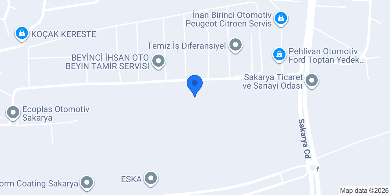 ONUR SARIOĞLU OTOMOTİV konumu