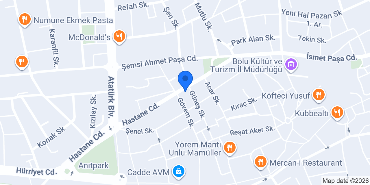 Özcan Eczanesi konumu