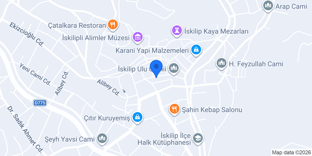 Cep HASTANESİ konumu