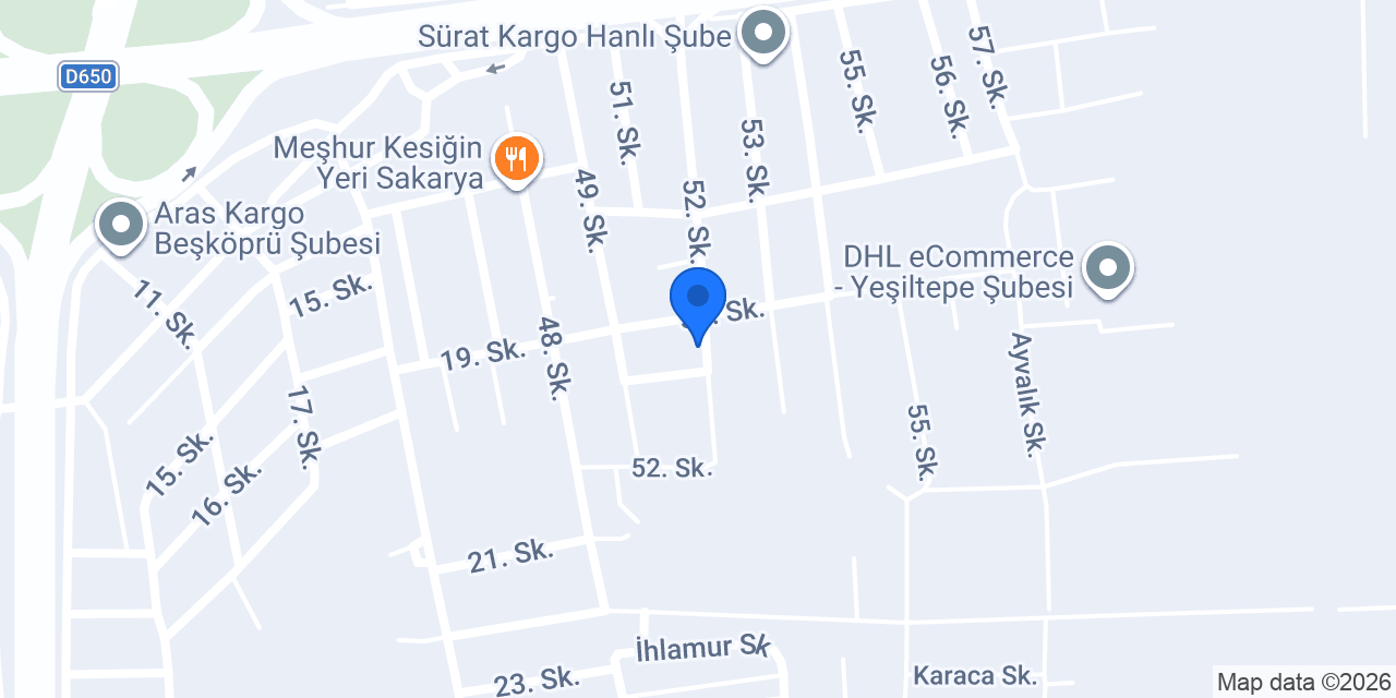 Tekno Oto Elektronik konumu