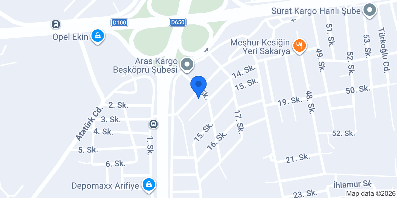 Halkbank-sanayi Şubesi konumu