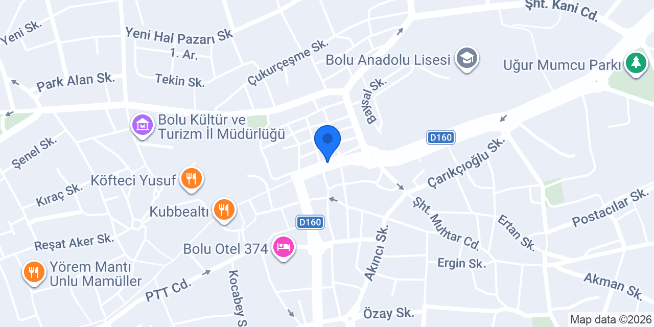 Moda Dikim Evi konumu