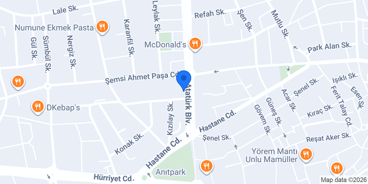 Uğur Çiçekiçilik konumu