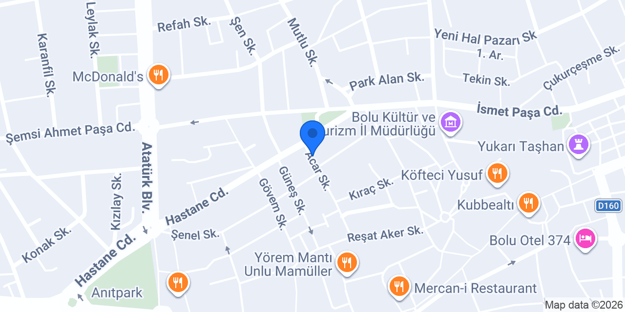Dr. Ersin Türe konumu