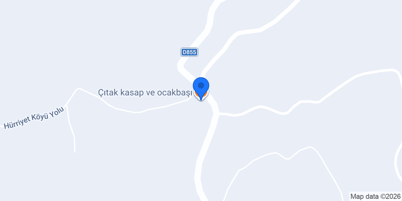 Çıtak kasap ve ocakbaşı konumu