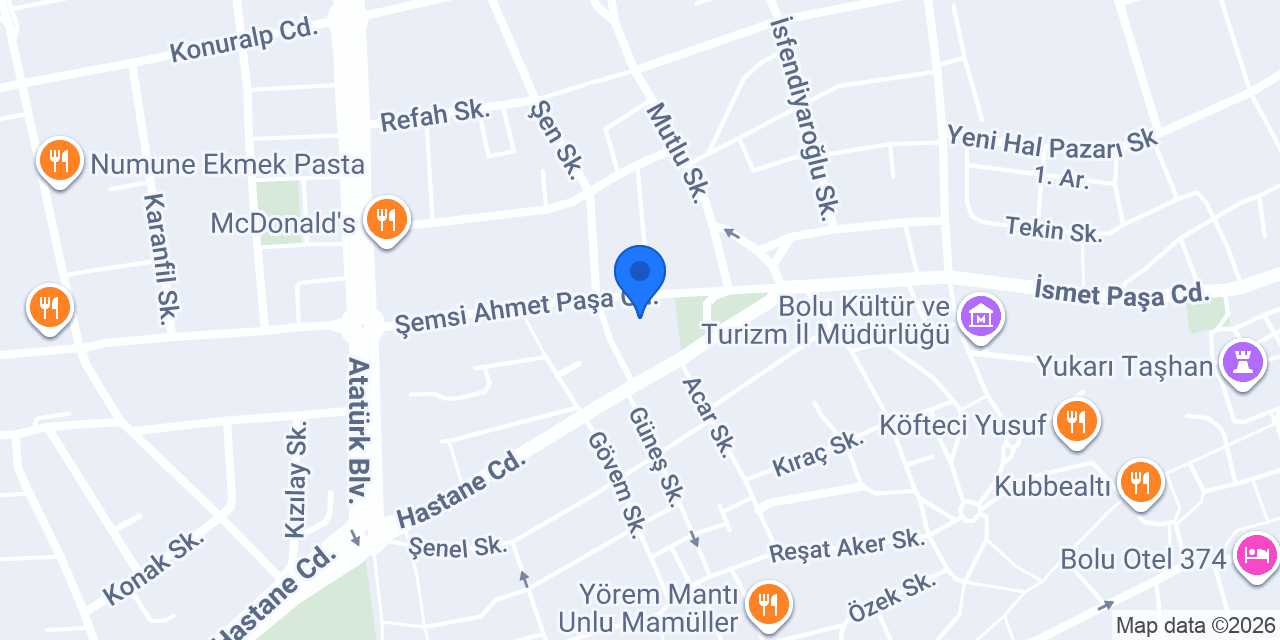 Bennur Kuaför konumu