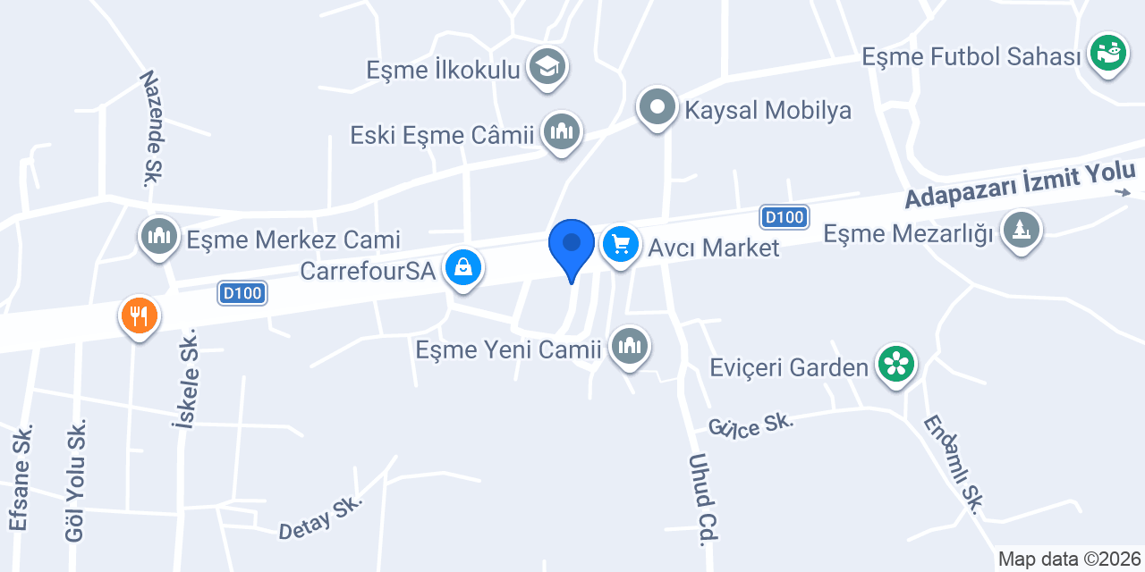 Kösem Ticaret konumu